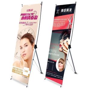Venta al por mayor X Frame Stand Display <span class=keywords><strong>Banner</strong></span> Tamaño 60*160 cm 80*180 cm X <span class=keywords><strong>Banner</strong></span> Stand ajustable para la venta de <span class=keywords><strong>hamburguesas</strong></span> - Product Image 4