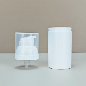 Luxury 30ml 50ml 100ml PP Cylinder Airless <b>Pump</b> Sprayer Bottle White Plastic <b>Vacuum</b> Cream Lotion Skincare Cosmetic Packaging - Product Image 5