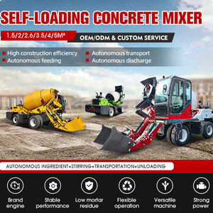 Nueva Mezcladora <span class=keywords><strong>de</strong></span> Concreto Portátil <span class=keywords><strong>de</strong></span> 1.5m³ 4x4, Camión Mezclador <span class=keywords><strong>de</strong></span> Concreto Autocargable, <span class=keywords><strong>Precio</strong></span> en China - Product Image 4