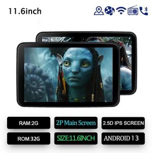 Monitor de Reposacabezas de 11.6 Pulgadas para Auto, Reproductor de Video y Música para Asiento Trasero, FM, AirPlay, HDMI, IPS, Tablet Android con Pantalla Táctil - Product Image 3