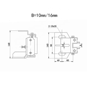 Giày Trượt Hướng Dẫn Thang Máy 10/16Mm - Product Image 2