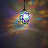 Lustre en fer et verre artisanal turc Tokin Lighting, nouveau savoir-faire créatif, idéal pour couloir, bar, hôtel, avec ampoule LED