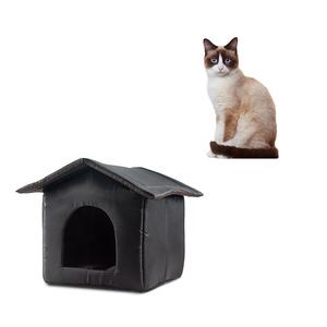 Grand chenil résistant à l'eau pour chien en plein air, résistant aux intempéries, maison pour chat pour abri errant ou villa - Product Image 4