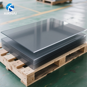 Hoja de acrílico translúcida oscura ahumada fundida gruesa de 4 pies x 10 pies de 1/8 pulgadas de tamaño personalizado para decoración de jardín - Product Image 1