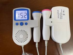 510k Portable Ctg Accueil Fœtal Doppler Bébé Moniteur De Coeur 3.0mhz Bébé Moniteur De Battement De Coeur Mini Taille Portable Dopler Échographie Fœtale - Product Image 3