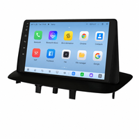 Radio Stereo GPS Mobil 9 Inch untuk Renault Logan 3 Megane 3 2008~2014 Dengan BT USB Mirrorlink Android Auto Carplay
