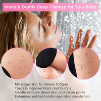 Gant exfoliant à la mode Viscose bain douche gants turc corps propre exfolié gant sac