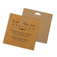 Sous-verres en bois MDF personnalisés de 10 cm, imperméables et antidérapants, et sous-verres en liège personnalisables pour la vente en gros