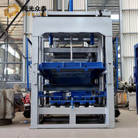 Machine à fabriquer des briques entièrement automatique QTJ4-15 Machine à fabriquer des blocs de béton et des carreaux Matériel de construction