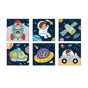 Jeu de construction en <span class=keywords><strong>bois</strong></span> <span class=keywords><strong>3D</strong></span> pour enfants, blocs en <span class=keywords><strong>bois</strong></span>, <span class=keywords><strong>puzzle</strong></span> spatial - Product Image 4