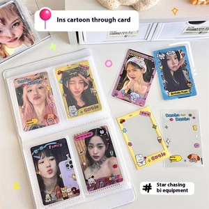 Protector de tarjeta de Material PP nuevo 1000 Uds fundas de tarjeta de foto japonesa de Corea Premium para almacenamiento de tarjeta fotográfica <span class=keywords><strong>Kpop</strong></span> - Product Image 4