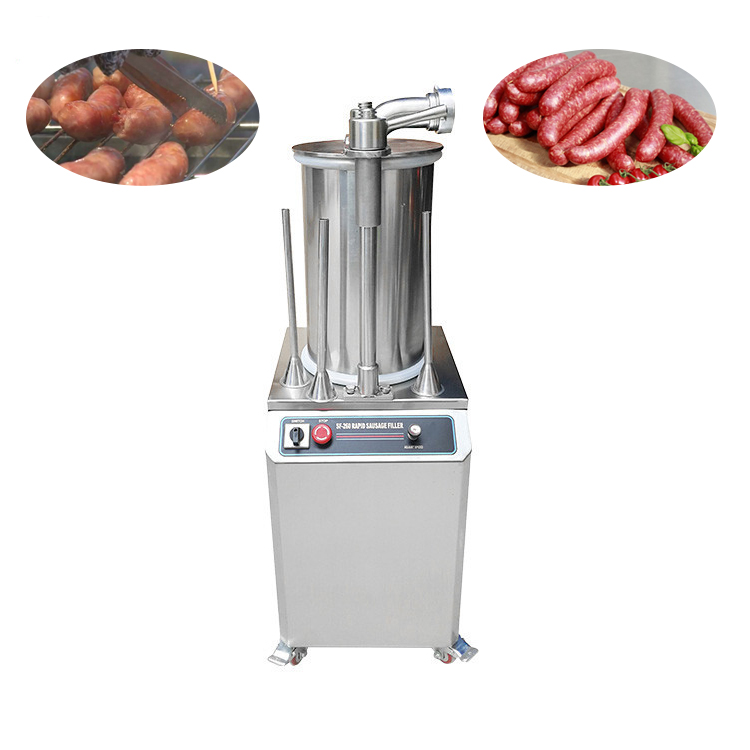 15L 26L 35L Автоматическая колбасница, горизонтальный гидравлический колбасный шприц, наполнитель с руководством по эксплуатации