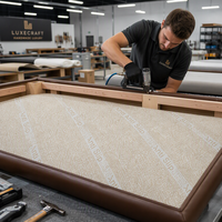 Tissu non tissé en polypropylène 100% fabriqué en Chine, tissu non tissé Stitchbond pour meubles
