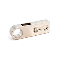 Clé USB rotative 2-en-1 OTG Type C USB-A en métal, USB 2.0, 16 Go, 32 Go, 64 Go, avec logo personnalisé, vente en gros en vrac, en stock