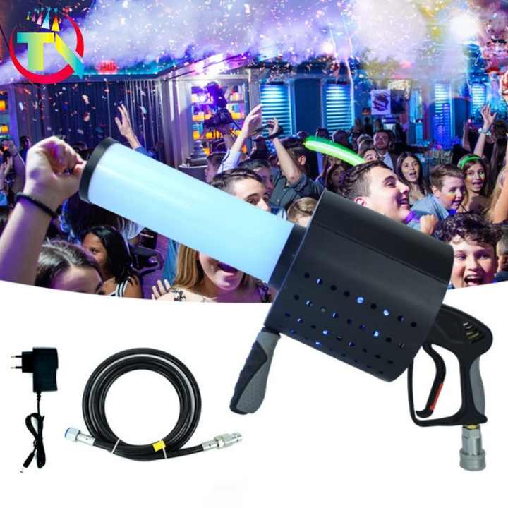 Handheld LED Colorful CO2 Gun - Perfect for Party Effects