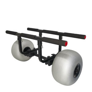 <span class=keywords><strong>Carro</strong></span> ajustable para kayak con plataforma de 2 ruedas y marco de aluminio resistente - Product Image 5