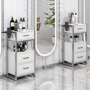 New Barbershop Cabinet Hair Salon Special Tool Car Hair Shop Shelf Tool Desk Hair Cart Small Cabinet - Product Image 1