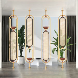Modern Style 304 Stainless Steel <strong>Room</strong> <strong>Divider</strong> Metal Space Screen Division Cutout <strong>Dividers</strong> for Living <strong>Room</strong> - Product Image 1