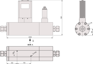 ACCU Smart Digital Luftmengen messer Druck massen durchfluss regler/Messgerät für präzise analytische Tests - Product Image 6