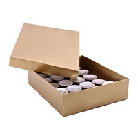Café Blanc Carte Papier Impression Couleur Capsules de Café Emballage Papier Boîte Avec Couvercle Et Base