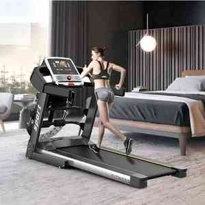 Set Palestra Domestica Elettrica Silenziosa in Acciaio, Tapis Roulant Multifunzione Pieghevole, Set Completo Attrezzatura Fitness, LED di Alta Qualità per l'Esportazione - Product Image 1