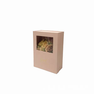 <span class=keywords><strong>Caja</strong></span> <span class=keywords><strong>de</strong></span> Regalo Rectangular Plegable con Ventana Transparente, Tapa Abatible y Decoración <span class=keywords><strong>de</strong></span> Globo <span class=keywords><strong>Sorpresa</strong></span> para <span class=keywords><strong>Caja</strong></span> Vacía - Product Image 1