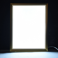Affiche de film rectangulaire 27x40, cadre en aluminium à clipser, publicité, boîte à lumière LED haute luminosité, durable, certifiée CE, RoHS
