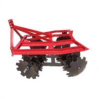 Promotion : Herse à disques 1BQDX haute efficacité, herse à disques opposée montée sur tracteur 3 points avec ensemble d'engrenages et de roulements