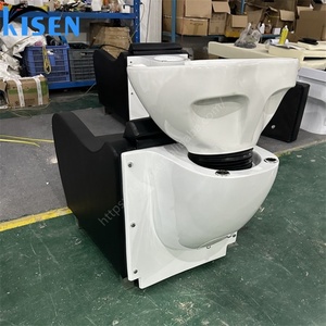 KISEN Équipement de Salon de Coiffure : Lit de Lavage Électrique Massant, Unité de Lavage des Cheveux, Mobilier de Salon, Fauteuil de Lavage avec Bac à Shampooing - Product Image 5
