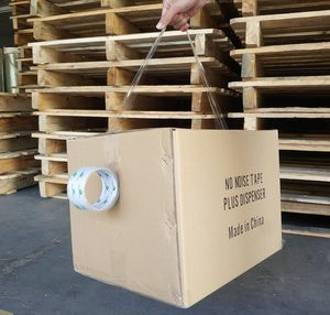 Bomei gói tinh thể rõ ràng <span class=keywords><strong>Bopp</strong></span> đóng gói băng 2 mil 1.88 inch x 60 yards vận chuyển bao bì băng cho hộp carton niêm phong - Product Image 6