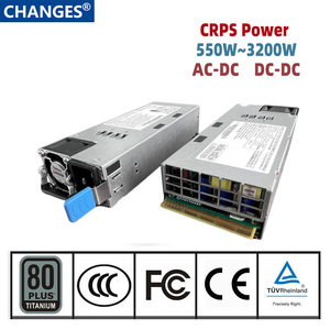 Fuente de Alimentación Redundante Original <span class=keywords><strong>CRPS</strong></span> 1+1 80 Plus Platinum Dual PSU para Servidor/Estación de Trabajo 550W 800W 1300W 1600W 2000W 2400W - Product Image 6