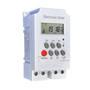 สวิตช์ไฟอิเล็กทรอนิกส์แบบตั้งโปรแกรมรายวัน ตัวตั้งเวลาแบบดิจิตอล 7 วัน 220V ตัวตั้งเวลาอเนกประสงค์ <span class=keywords><strong>KG316T</strong></span> - Product Image 2