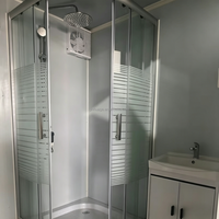 Nouvelle Génération de Toilettes Publiques Extérieures Portables Démontables, Douches Mobiles pour Chantiers Extérieurs et Événements Publics