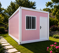 Maison préfabriquée portable en kit pour dortoir de personnel de chantier temporaire et entrepôt industriel