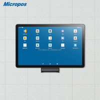 Nuevo Diseño de Tableta POS Todo en Uno de 12 Pulgadas, Sistema POS Android con Soporte