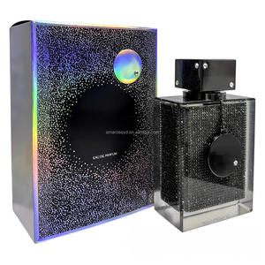 Parfum Boisé <span class=keywords><strong>Intense</strong></span> Unisexe 105ml, Musc Longue Durée pour Soirées en Boîte de Nuit, Parfum Arabe de Luxe EDP Vaporisateur Naturel - Product Image 2