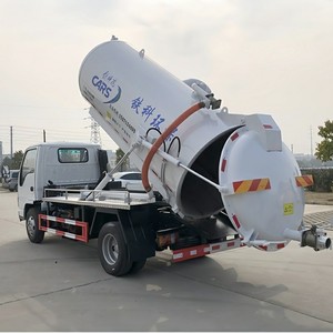 Camión de Succión al Vacío ISUZU 4X2 Pequeño de 5m3 (5000 Litros) para Tanques Sépticos y Aguas Residuales en Venta - Product Image 5
