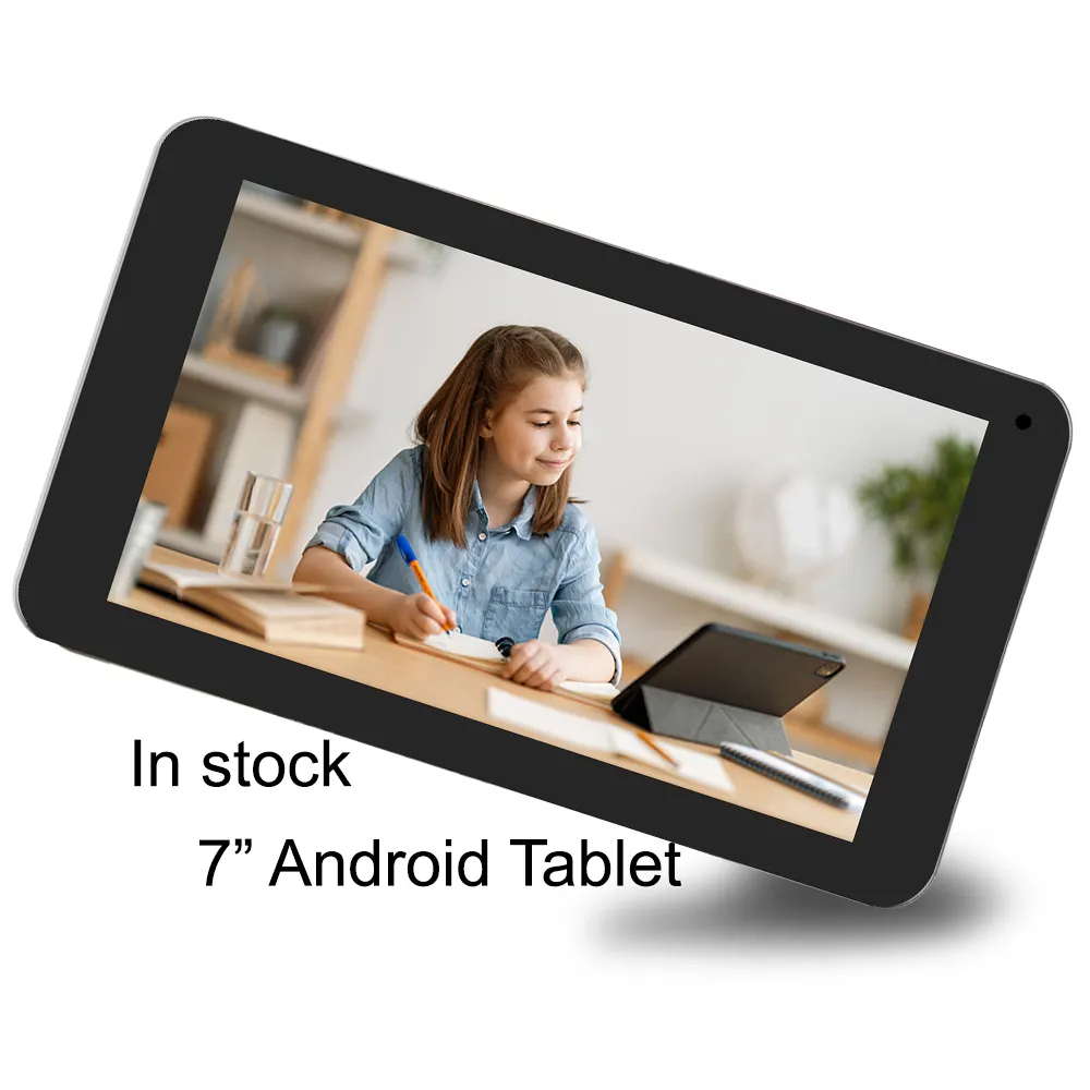 Tablet Android Octa Core 7 Inci, Tablet PC Octa Core Android Komersial Rom 8GB, Ram 1GB, Rom 16GB, Tablet Baru dengan Kartu Sim