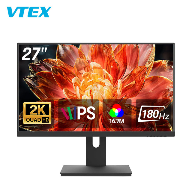 Professional Gaming and Work Monitor 27" QHD IPS 180Hz 1ms Response Built in KVM Switch 90W Type C Built-in Speakers Monitor