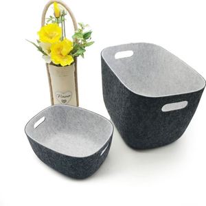 Multi Color Grey Potato Onion Multifunction Felt Material 1-3L Capacity Modern Design <b>Food</b> <b>Storage</b> Bin Holders and <b>Containers</b> - Product Image 6