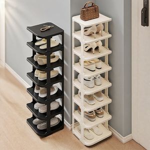 Double Layer <b>Shoe</b> <b>Rack</b> Space Saving Foldable Dust Proof For Home Dormitory Entryway <b>Storage</b> - Product Image 1