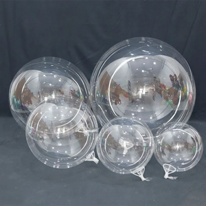 Haute qualité 18 pouces/20 pouces Transparent bobo <span class=keywords><strong>bulle</strong></span> ballons anniversaire <span class=keywords><strong>mariage</strong></span> décorations ballon en gros - Product Image 2