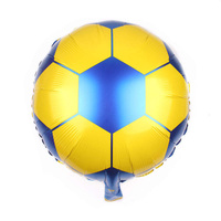 Nouveauté 2025 – Ballons en aluminium de 18 pouces sur le thème du sport pour fêtes d'anniversaire – Décorations en forme de football, basketball, baseball