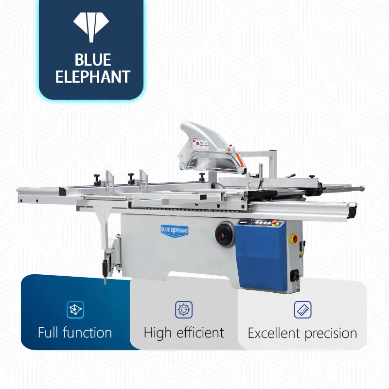 Blue Elephant CNC H45E Precision Sliding Table Saw High Quality Solid Wood Plywood Panel Saw Cutting Machine