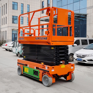 Plataforma Elevadora de Tijera Autopropulsada Hidráulica para Construcción con 13.8m de Altura de Trabajo FZPT1214D Alquiler de Plataforma Elevadora de Tijera FZPT1 - Product Image 3