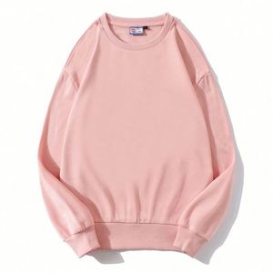 Cotton Crewneck Custom Casual Oversize Crew Neck Long Sleeve Plain <b>Drop</b> Shoulder Pullover Sweatshirts - Product Image 3