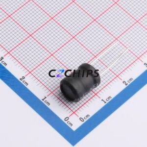 Inductor de Anillo de Color XR8*10-393K-L / Componente de Orificio Pasante (THT), D8xL10mm 39mH 10% 30mA 75Ohm - Product Image 2