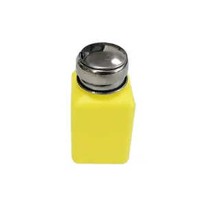 Dispensador de botella de alcohol amarillo, 200 Mlastic lllllldispenser dispenser lastic SD lcohol spispenser Pump ottottle