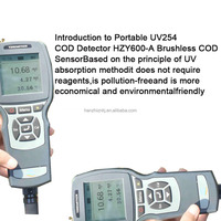 Nueva Versión 2026 HZY600-A y HZY524-A Analizador Portátil de Calidad del Agua UV254 COD, Sensor Portátil de COD