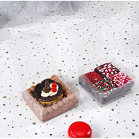 Boîtes cadeaux rectangulaires transparentes Kailiou, taille personnalisable, boîtes à dessert transparentes pour fraises enrobées de chocolat
